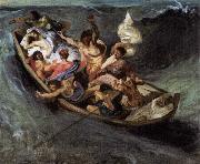 Eugene Delacroix, Christ on the Lake of Gennezaret